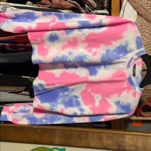 Crop sweater Tye dye
